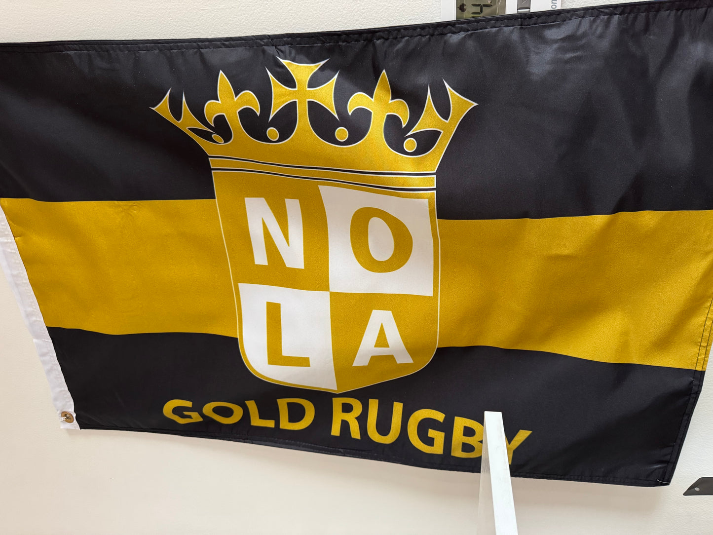 NOLA GOLD Black Flag Horizontal