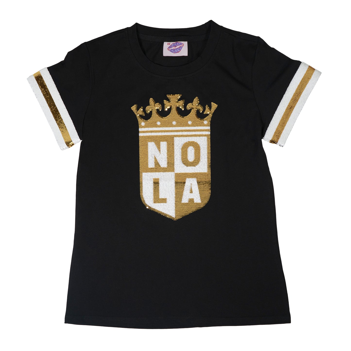 Sparkle City Crewneck Rugby Tee
