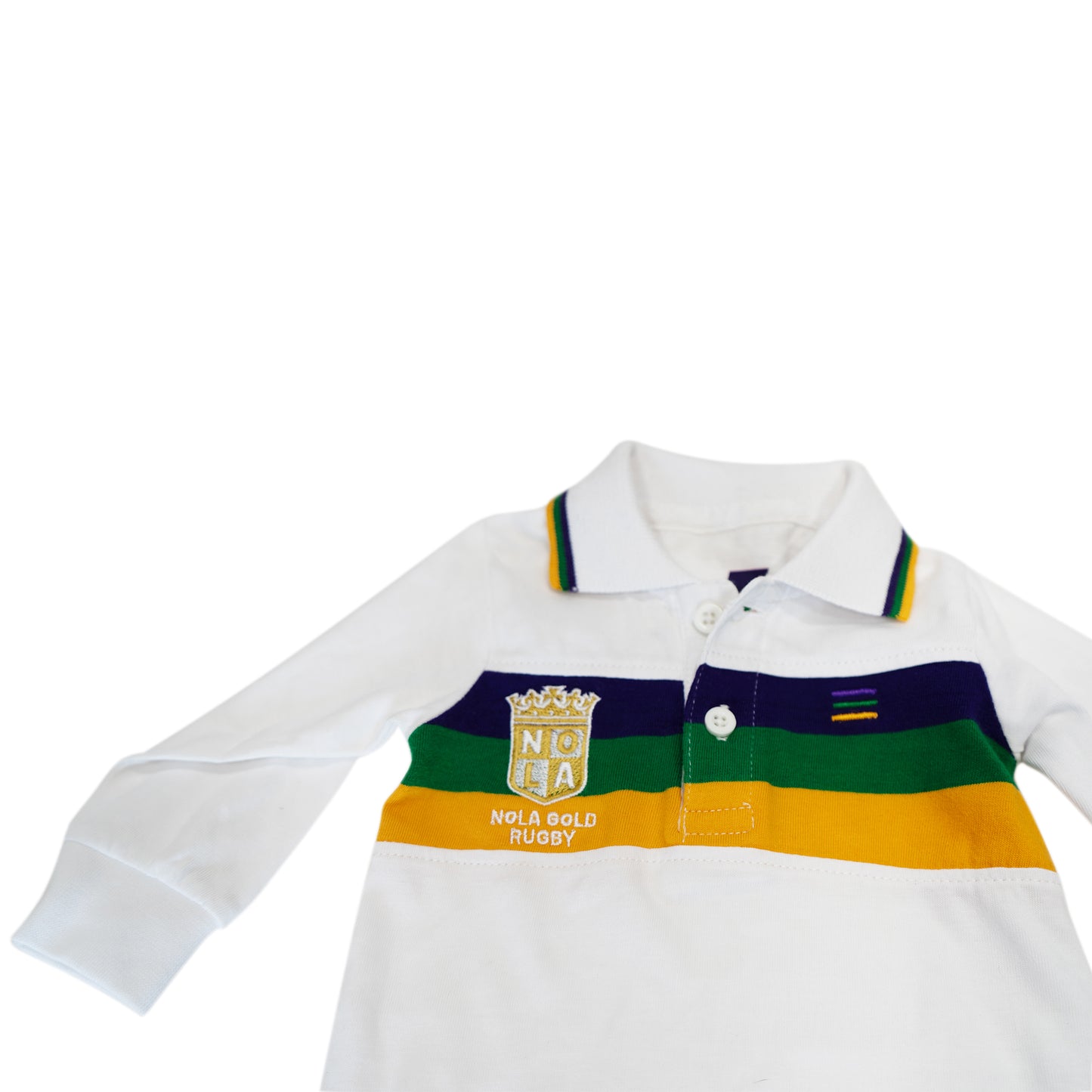 Mardi Gras Infant Onesie