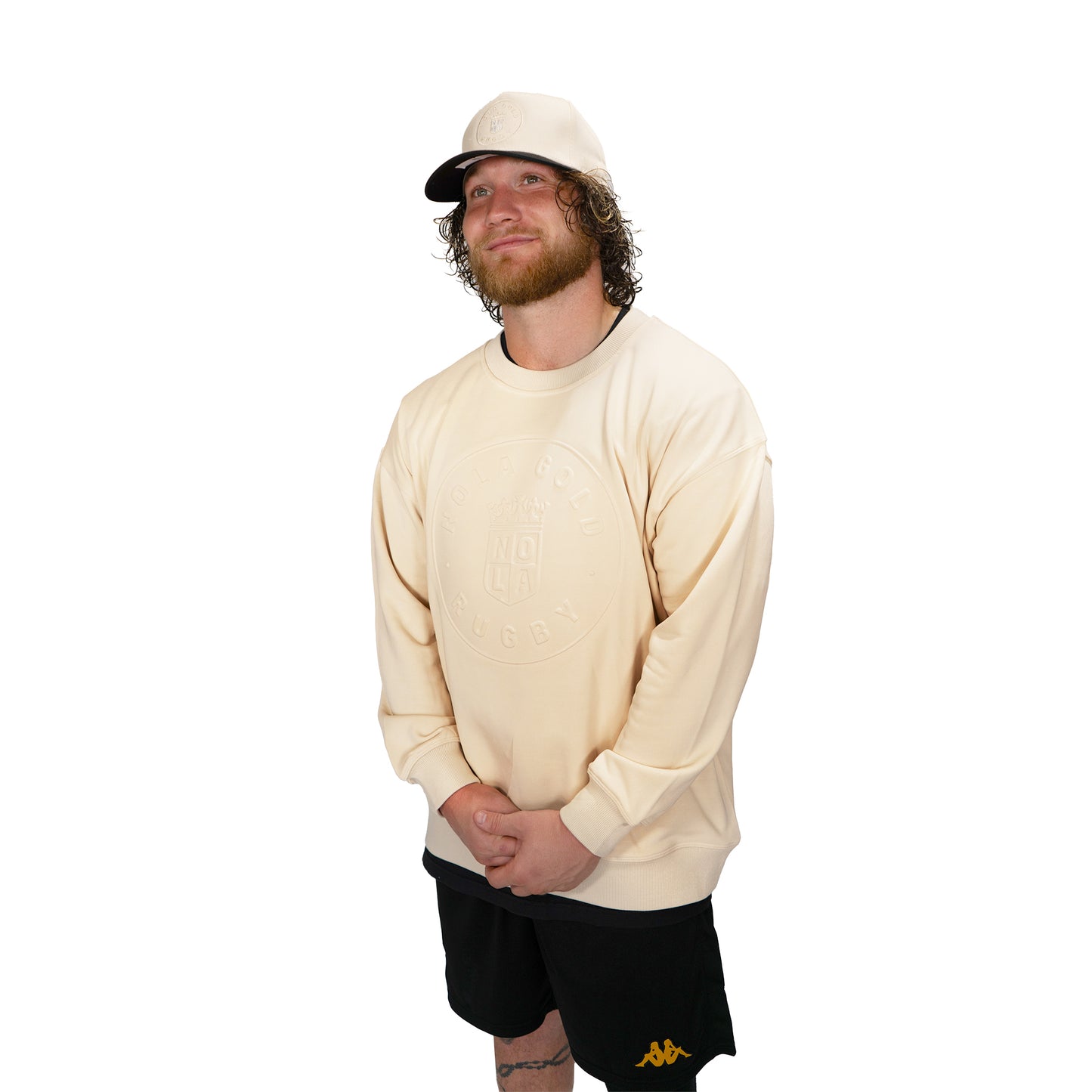 NOLA Gold Embossed Sweatshirt