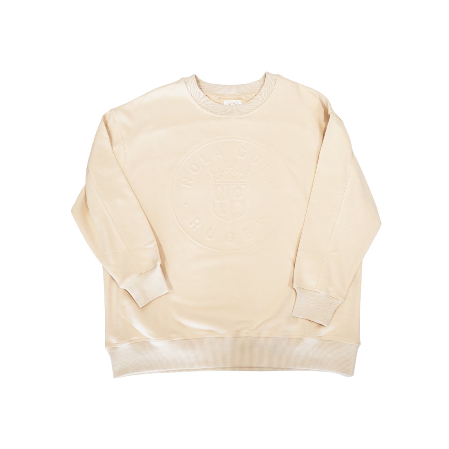 NOLA Gold Embossed Sweatshirt