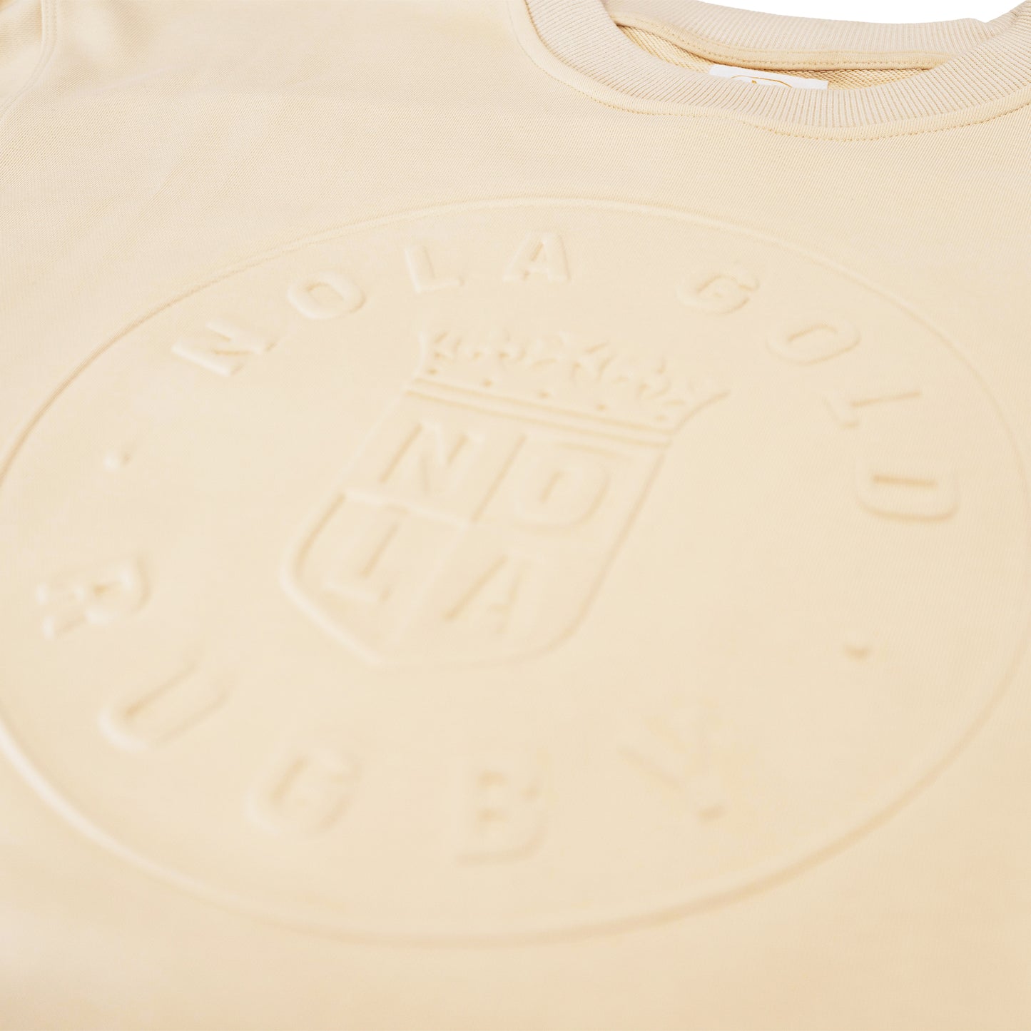 NOLA Gold Embossed Sweatshirt