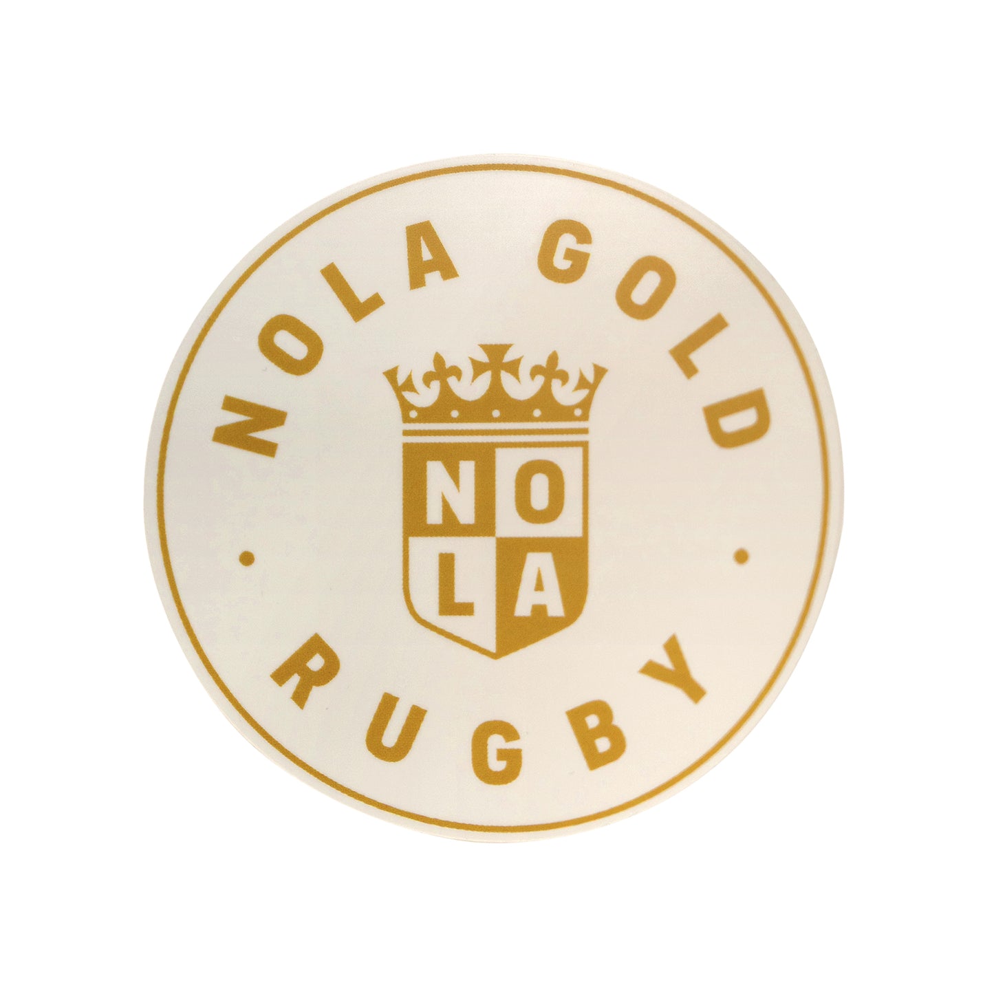 NOLA Gold Permanent Sticker