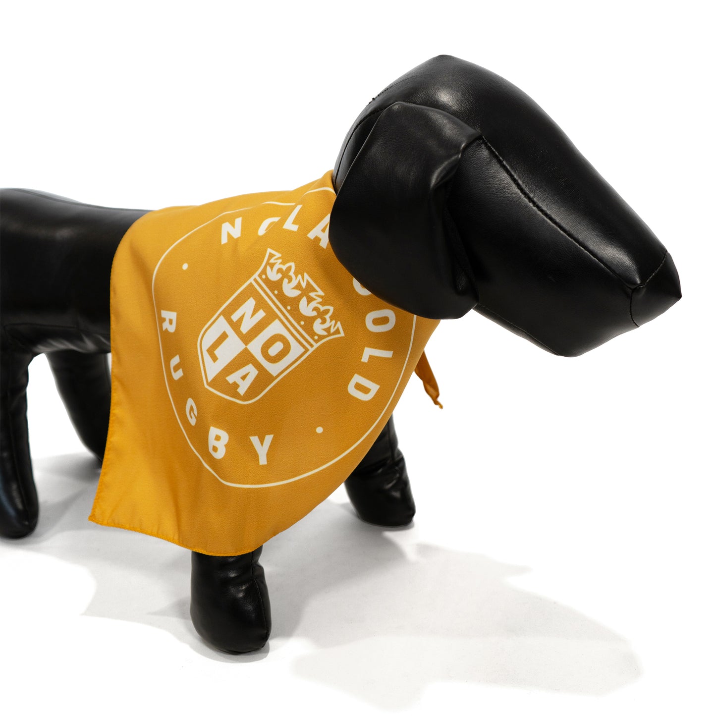 NOLA Gold Snap Dog Bandana