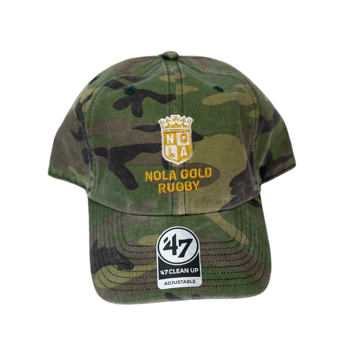 NOLA Gold Camo '47 Clean Up Hat
