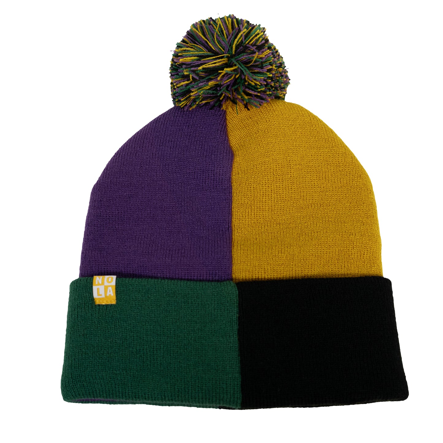 NOLA Gold Mardi Gras Beanie