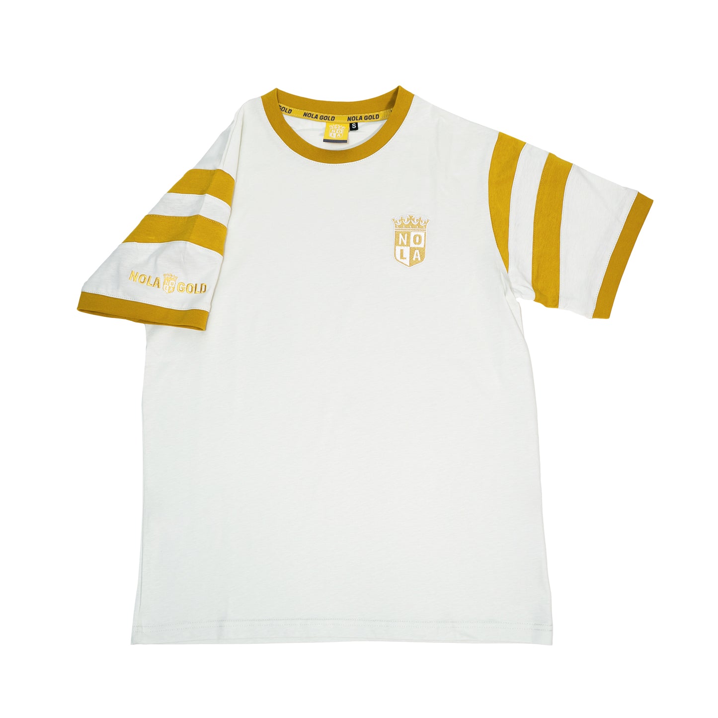 NOLA Gold Ringer Tee