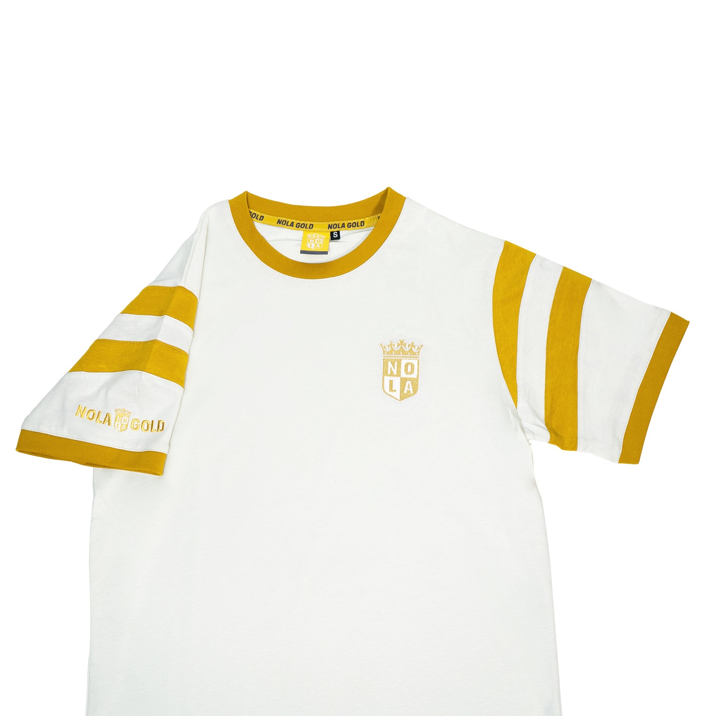 NOLA Gold Ringer Tee