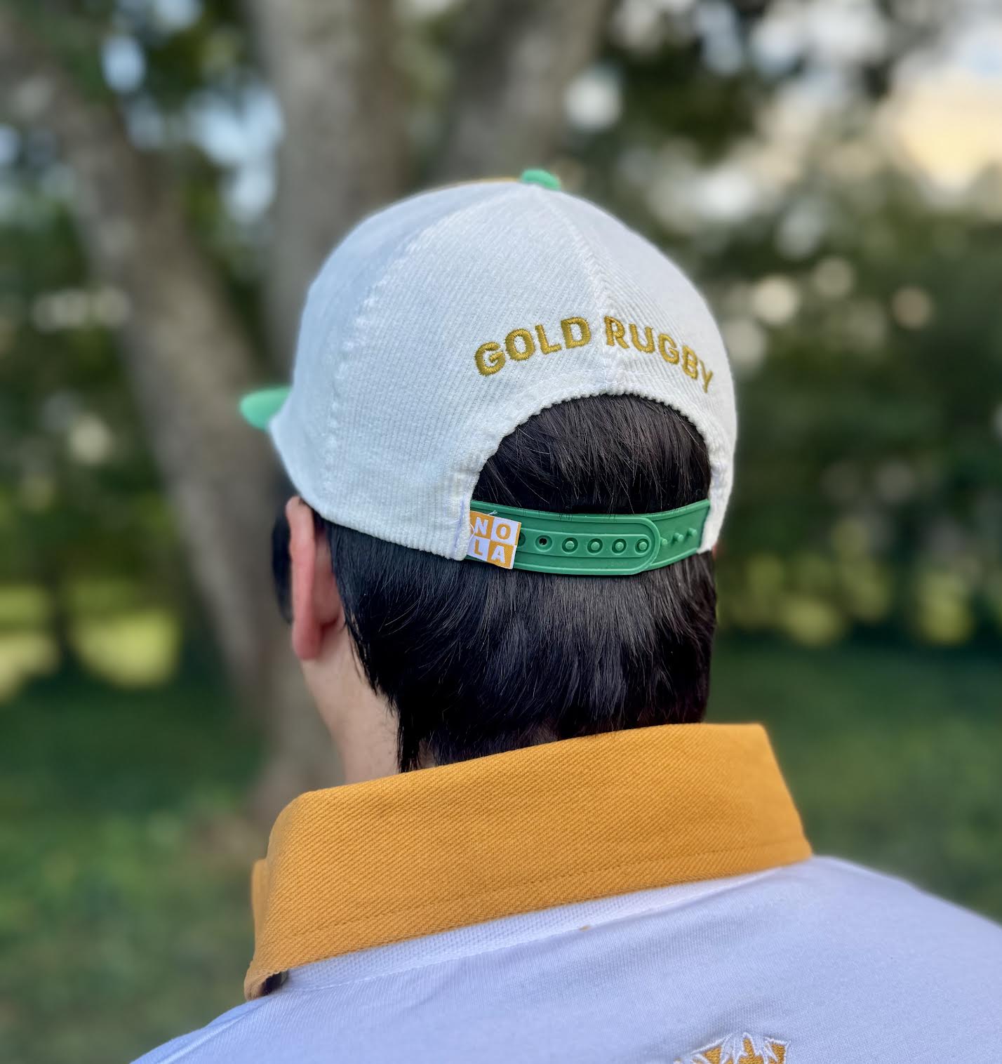 Corduroy Mardi Gras Throwback Hat