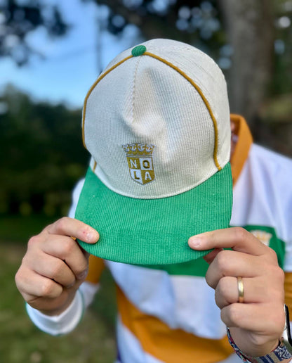 Corduroy Mardi Gras Throwback Hat