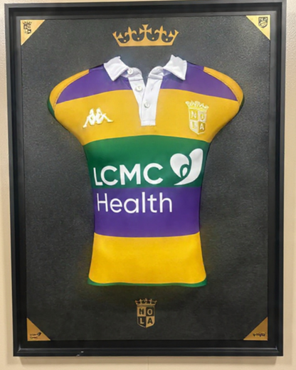 Migloo Framed NOLA Gold Jersey