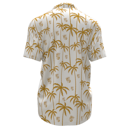 Nola GOLD 2024 Hawaiian Shirt White