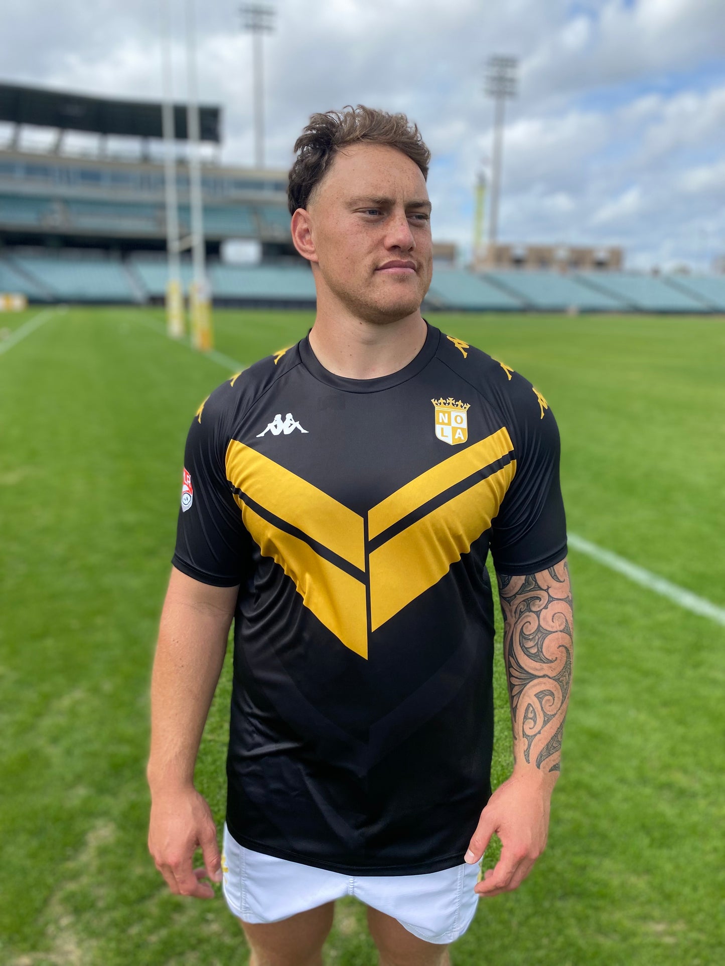 NOLA GOLD Training Top Black Gold V