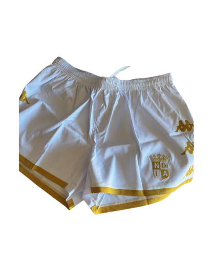 NEW White/Gold Kappa Shorts