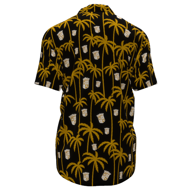 NOLA GOLD 2024 Hawaiian Shirt Black