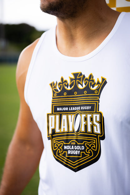 NOLA Gold Sport-Tek PosiCharge Competitor Tank (2024 Playoff Logo)