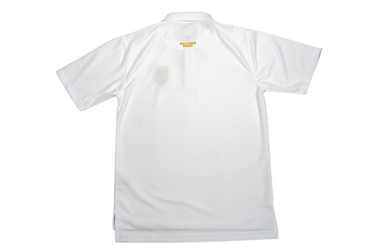 NOLA Gold Men's Performance Polo White
