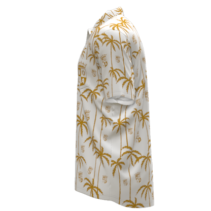 Nola GOLD 2024 Hawaiian Shirt White