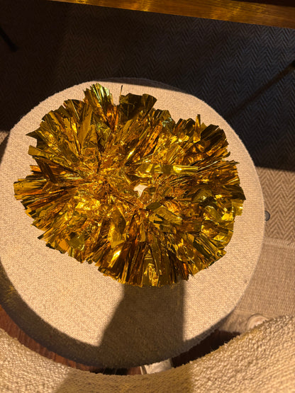 Gold Pom Poms