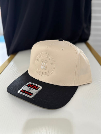 NOLA Gold Tone on Tone Embroidered Hat