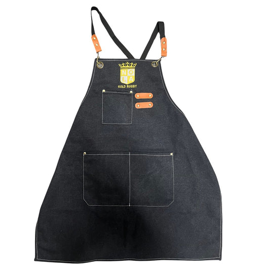 NOLA GOLD BBQ Apron - Black Denim