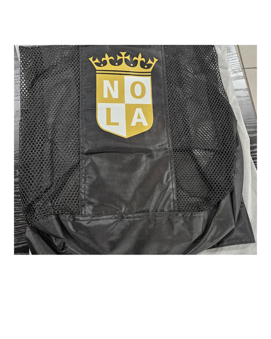 NOLA Gold Rugby Ball Bag