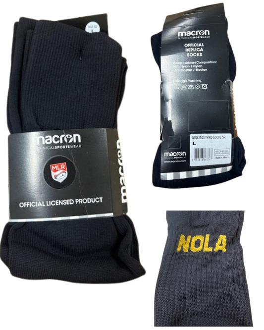 Macron Black Socks