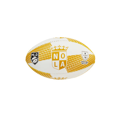 Nola Gold Mini Rugby Ball