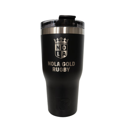 NOLA Gold Insulated 30oz Tumbler