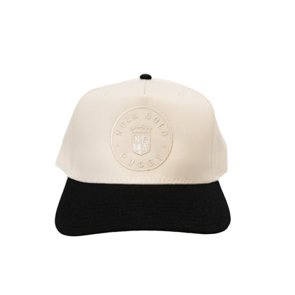 NOLA Gold Tone on Tone Embroidered Hat