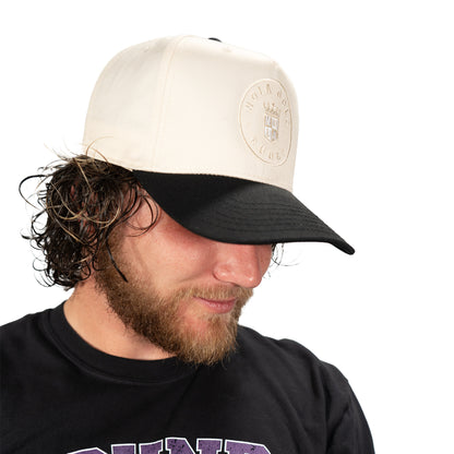 NOLA Gold Tone on Tone Embroidered Hat