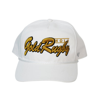 NOLA Gold '47 White Rope Hat