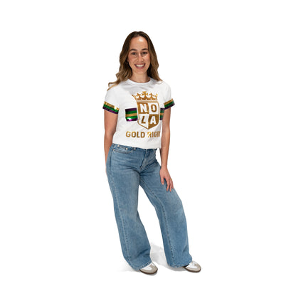Sparkle City Mardi Gras Rugby Tee