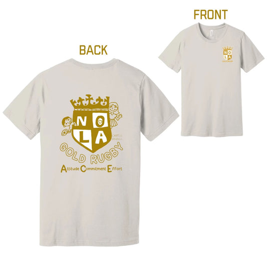 NOLA GOLD Youth Rugby Foundation Fundraiser TShirt