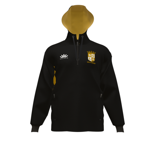 Nola Gold Black Hoodie