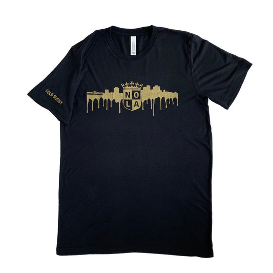 NOLA Gold City Drip Tee