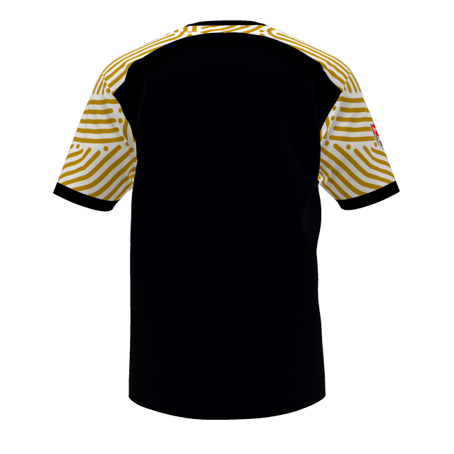 NOLA Gold 2023 Black Training Tee Waves